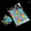 1 Bag Women Girl'S Child Hair Holders Rubber Bands Elastics Tie Gum