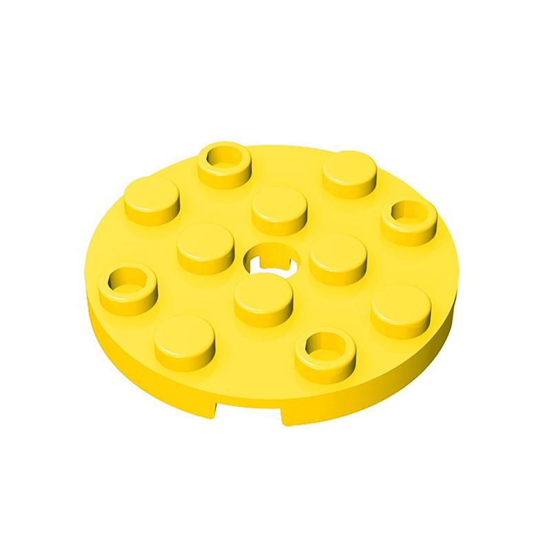 High-Standard-Quality 100Pcs High-Quality 60474 High-Quality 4X4 High-Quality Round High-Quality Plate High-Quality Building High-Quality Blocks
