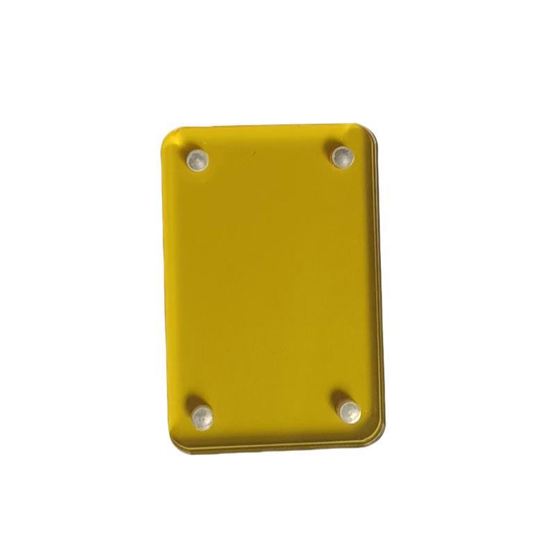 Clear Acrylic Magnetic Photo Frame - Customizable DIY Display Stand