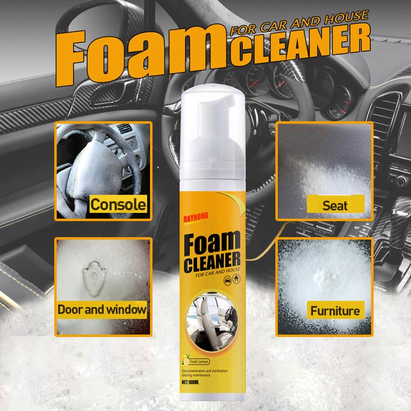 Multi-purpose Foam Cleaner Cleaning Agent Automoive Car Interior Home Foam Cleaner Home Cleaning Foam Spray 100ML/30ML