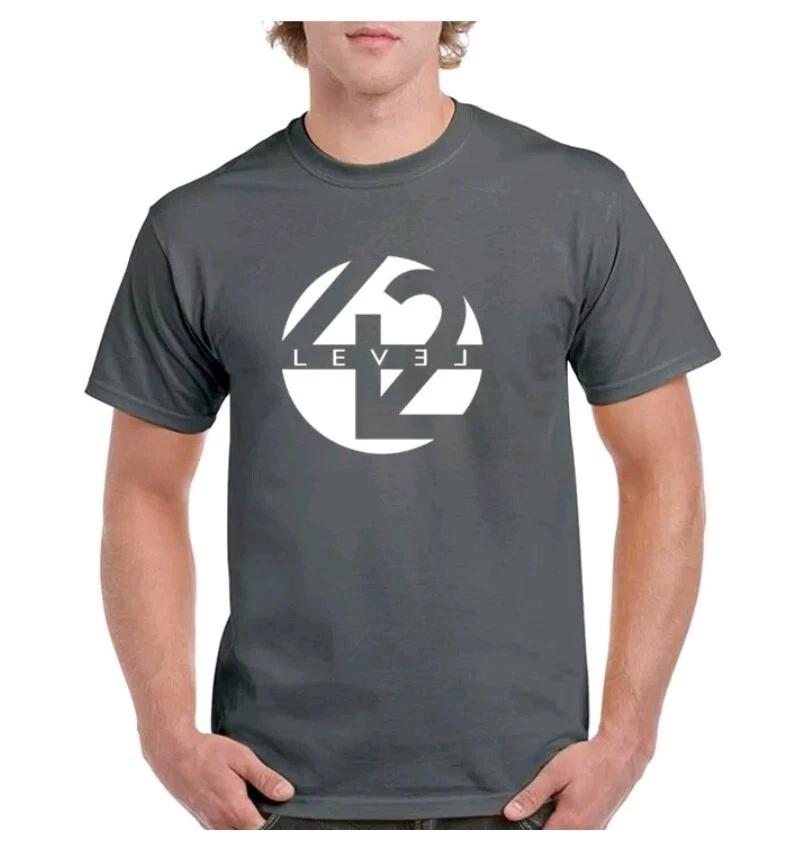 MENS ..LEVEL 42...MARK KING..LESSONS IN LOVE...Music Gift Idea T-shirt...Size XL S