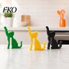 Kreativer Spielzeughaken 3D-gedruckter Hund/Katze Haken, Kompakter Dekorativer Tür Interaktiver Hund geformter Haustier Form Kleiderbügel Ornament für Wohnzimmer Schlafzimmer