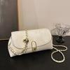 Nischendesign Herbst neue Ketten-Schultertasche Damen 2025 beliebte Achseltasche Mode lässige Persönlichkeit Umhängetasche