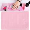 125PCS Portable Nail Paper Table Mats Disposable Pink Beauty Apron Manicure Mat  Beauty Salon