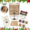 Bastelzubehör für Heimwerker Weihnachts-Armband-Bastelset mit Perlen, Feiertags-Schmuckzubehör zum Selbermachen, Xmas Lern-Bastelset mit Perlen für Erwachsene, Kinder,