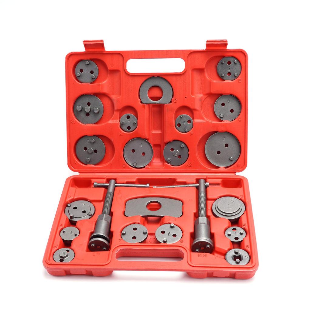 22-Piece Disc Brake Caliper Adjustment Tool Set