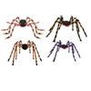 7in Jumbos Halloween Light Up Spider Scary Giant Spider For Indoor Outdoor Halloween Spider Decorations Party Favors Yard Home House Décor Multicolor
