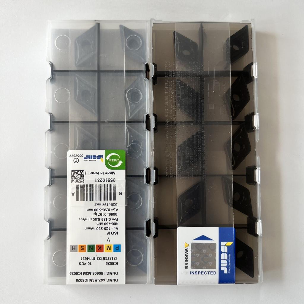 ISCAR / DNMG150608-M3M IC6025 / Industrial Indexable Carbide Inserts 10 Pcs