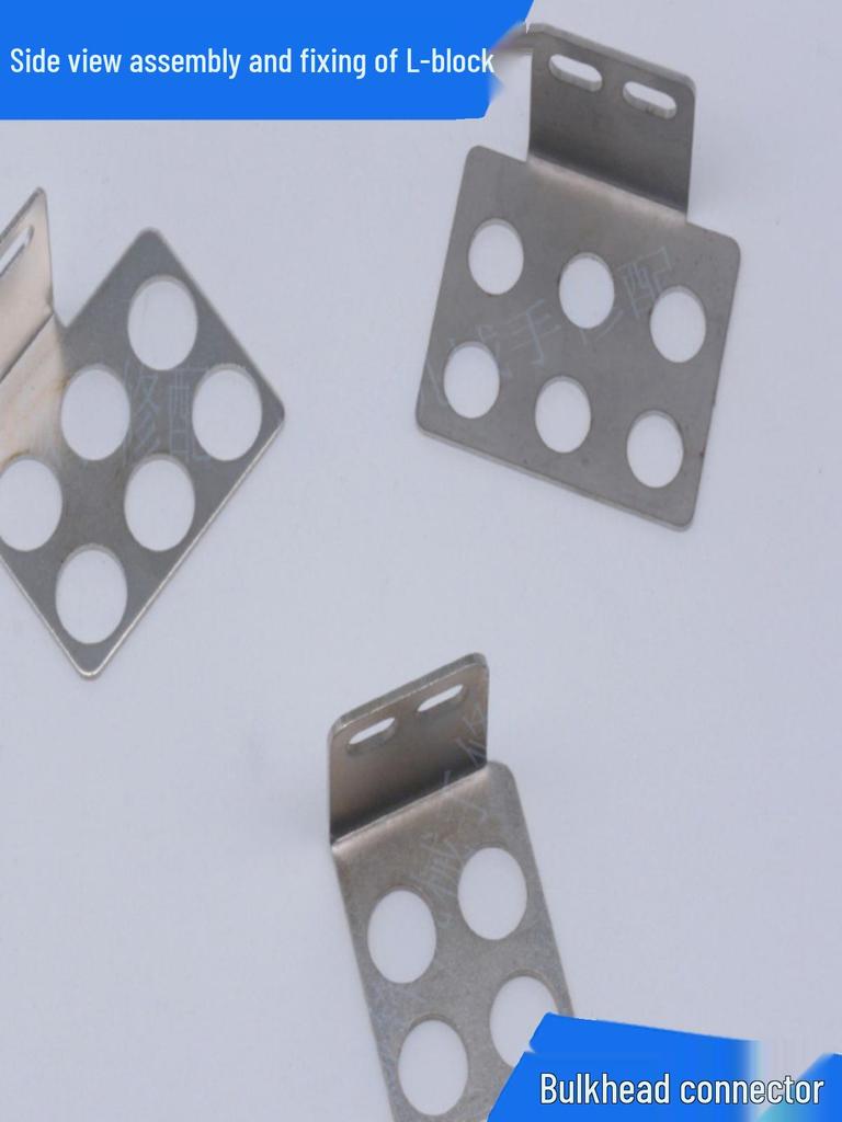 Robotic Arm L-Shaped 4/6 Position Joint - Single, Three, or Five-Axis Bracket for 4/6/8 mm