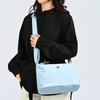 Nylon Crossbody Bag Women's Lightweight Commuter Shoulder Bag Multi-compartment Small Square Bag