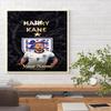 Harry Kane Personalized Text Diamond Painting Round Diamond Mosaic Rhinestones Diamond Embroidery Craft Kit Wall Decor Without Frame