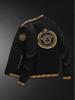Trendy Men's Embroidered Fashion Jacket - Light Luxury Spring/Autumn Baseball Jacket for Middle-Aged and Young Men