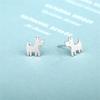 New Simple Beautiful Popular Dog 925 Sterling Silver Jewelry Popular Sweet Animal Exquisite Gift Stud Earrings Se951