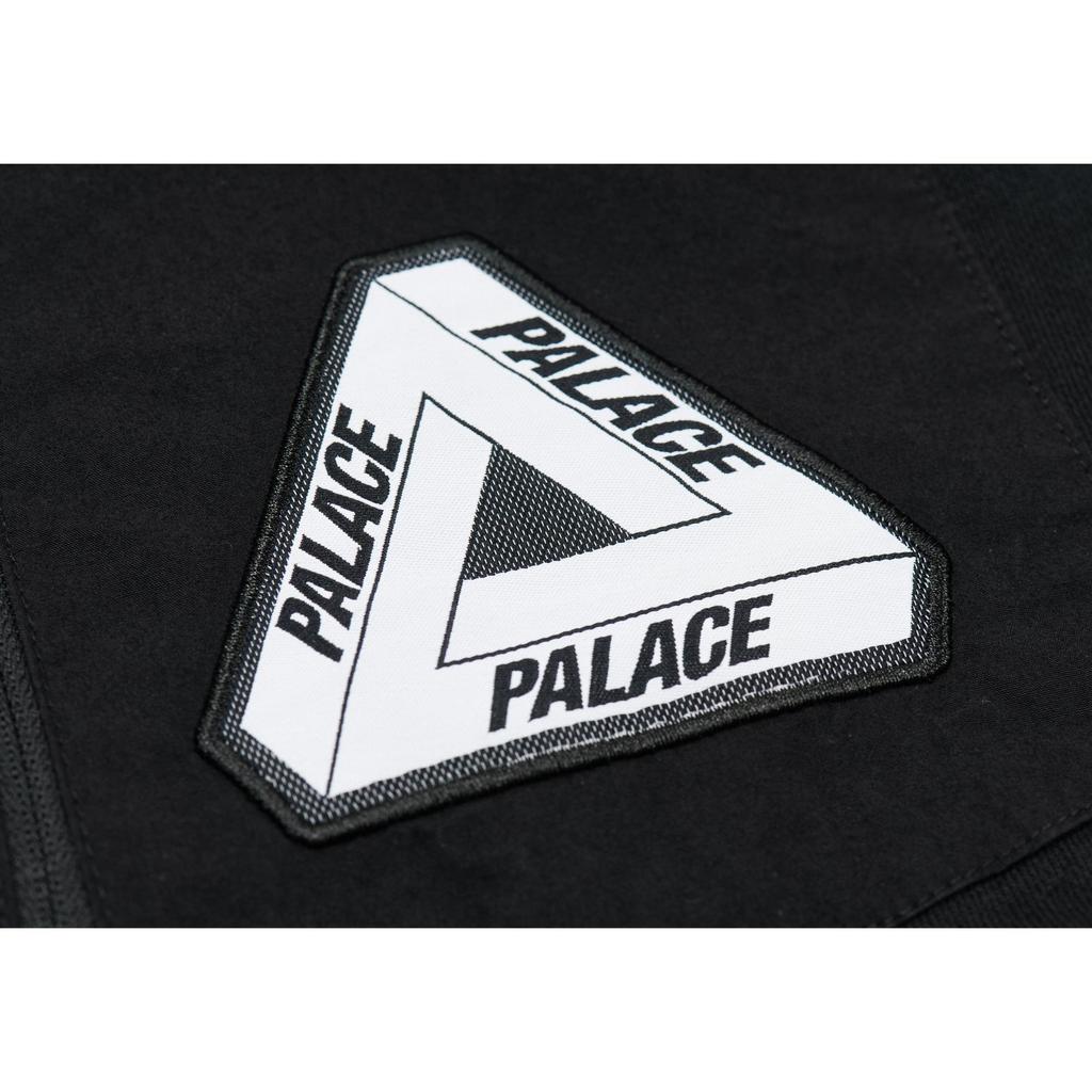 Palace Utility Zip Front Panel Sweat Black Unisex Outerwear P21CS022