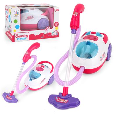 Kinder Elektro Simulation Staubsaugen Spielzeug Mädchen Spielhaus Soundeffekte Beleuchtung Reinigung Kleine Haushaltsgeräte