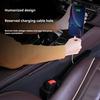 1/2Pcs Car Seat Gap Filler Organizer Storage Box Scratch-resistant Waterproof Universal Fit RV Auto Seat Gap Storage Organizer