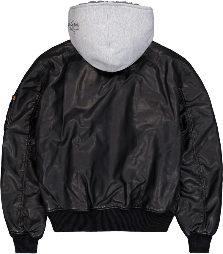 Winter Jacket Alpha Industries MA-1 D-Tec FL (123106) Black/grey (123106-198)