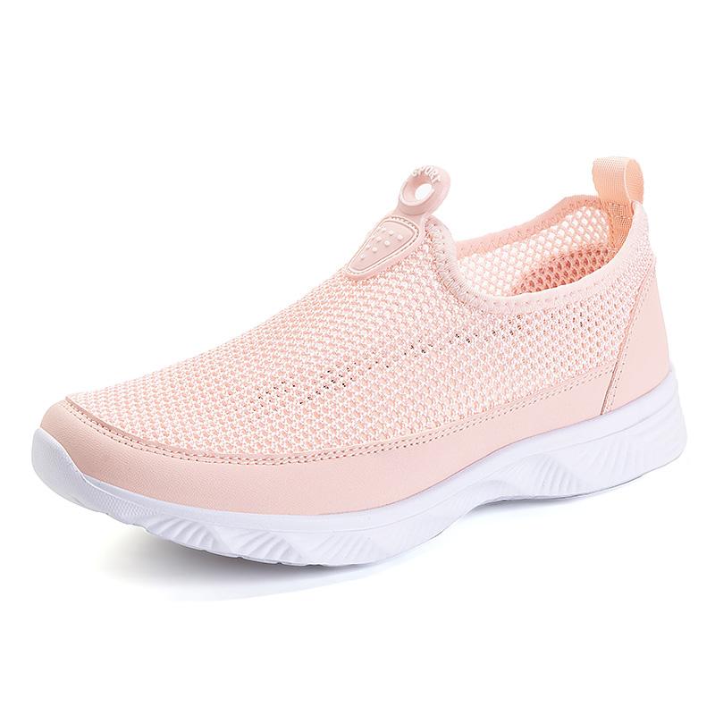 

Men Women Quick-Dry Wading Shoes Water Shoes Breathable Antiskid Outdoor Sports Wearproof Beach Sneakers 46 рожевий