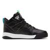 Puma Zapatillas de Media Caña de Cuero Sintético para la Parte Trasera Unisex Zapatillas Negras 368872-02