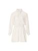 Sinseuden Cream Ruffle Mini Dress