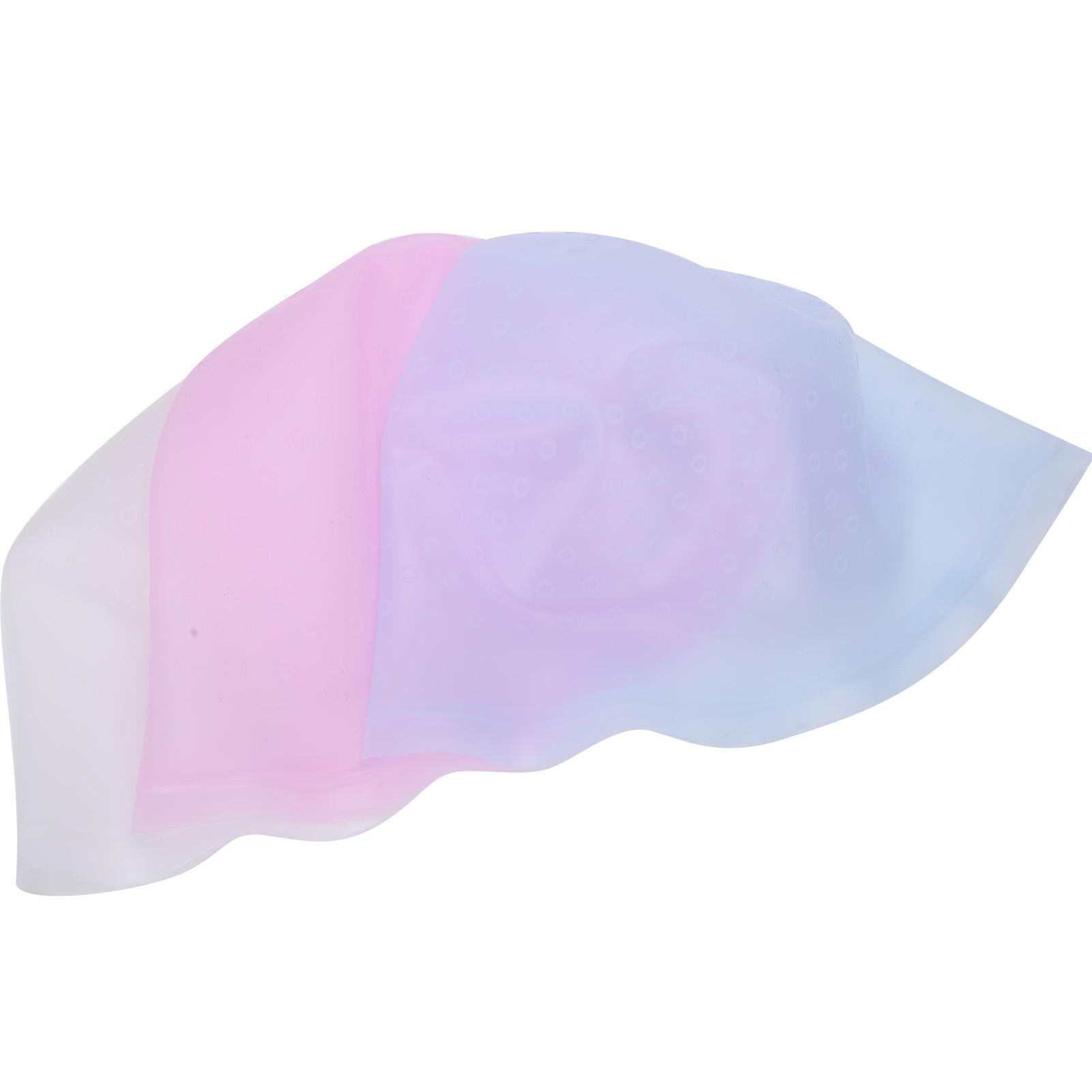 

3 шт. Профессиональная силиконовая шапочка для окрашивания волос, многоразовая салонная шапочка для мелирования цвета волос