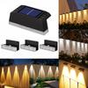 Solar Waterproof Outdoor Wall Lights for Gardens, Courtyards, and Steps - Decorative and Functional.