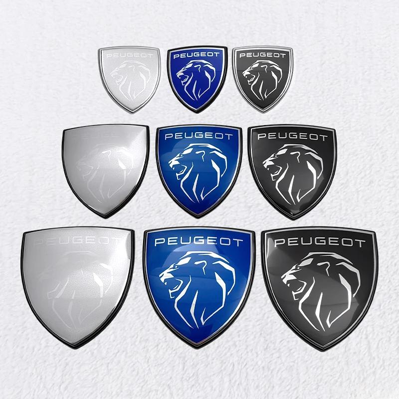 ABS Car Front Rear Trunk Badge Emblem Side Stickers for Peugeot 108 206 207 208 301 306 307 308 407 408 508 2008 3008 4008 5008
