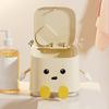 Space Saving Mini Trash Bin for Desk Press To Open Lid Plastic for Home and Office