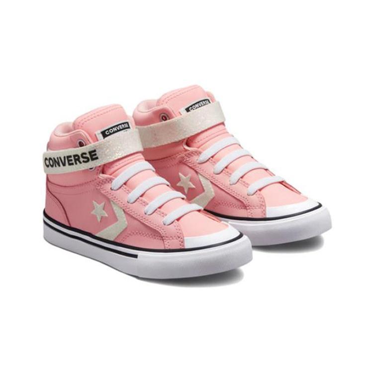 Converse Pro Blaze Strap Bequem Abriebfest High-Top Kinder Leinenschuhe Unisex Kinder's 672129C