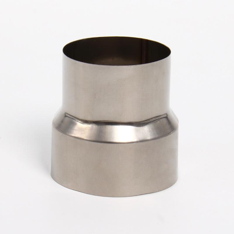 Conector Reductor pentru Coș de Fum din Oțel Inoxidabil pentru Încălzitor de Apă pe Gaz, 6cm la 5cm