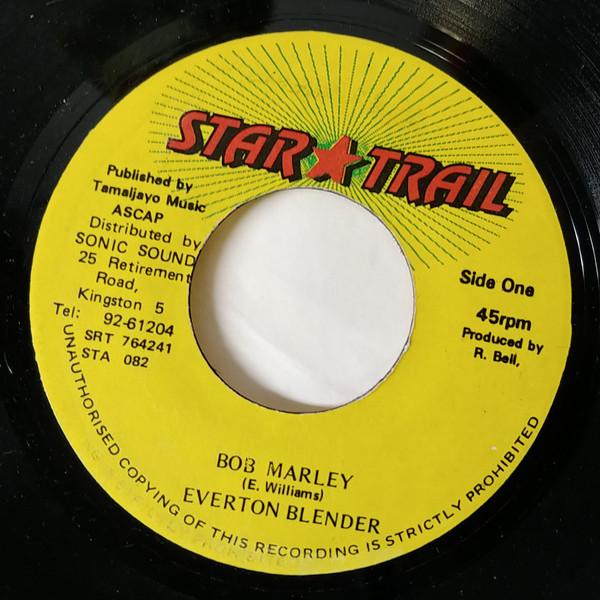 

7inch Record EVERTON BLENDER Bob Marley SRT764241 Star Trail 1996 Jamaica Reggae Ska Dub Used