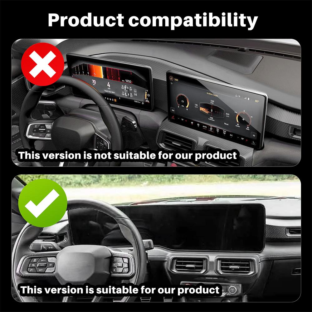 TPU for Ford Mustang 2024 2025 Central Control Navigation Screen Protection Film Interior Sticker Anti-scratch Accessories Decor