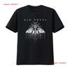 Slechte voortekenen mot T-shirt vintage Gewassen Uitgerekt grafisch Comfortabel Casual designer kleding Voor