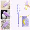 Durable Adjustable Dust Duster Electrostatic Adsorption Extra Long Cabinet Cleaning Gap Duster Foldable Feather Duster Household