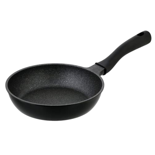 LIV PLUS 20cm Frying Pan, Gas Stove Only, Lightweight, Black, NM-381