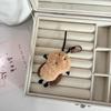 2Pcs Cartoon Cockroach Plush Keychain Stuffed Animal Doll Keyring Lovely Backpack Pendant Car Key Holder Decoration Gifts