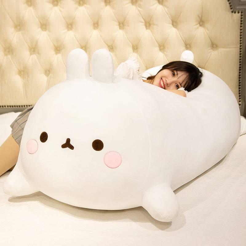 Cloud Long Giant Bunny Stuffed Hug Doll Girl Sleeping Pillow Cushion Pregnant