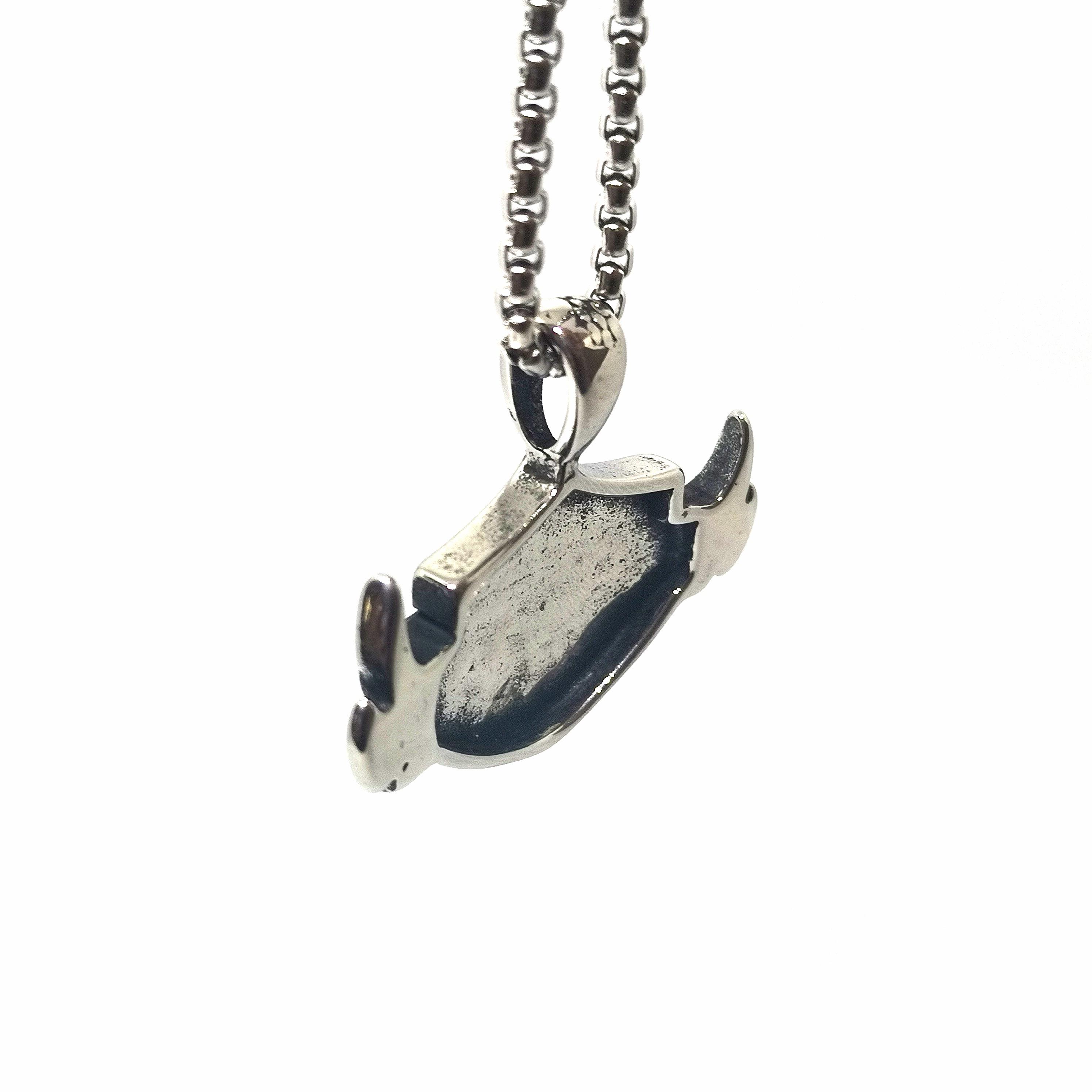 

Megin Нержавеющая сталь Титан Hd Мотор Английские буквы Подвеска Ошейник Цепи Ожерелье Для Мужчин Женщин Пара Друзья Подарочные Ювелирные Изделия 50cm