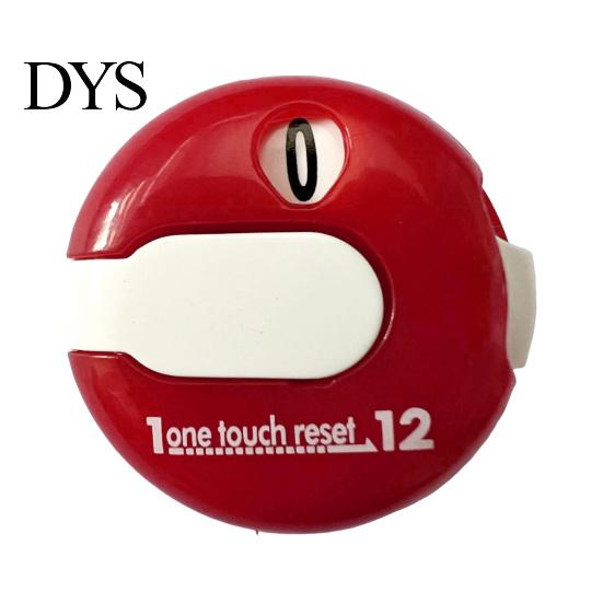 Simple Reset Golf Counting Tool Score Counter Mini Stroke Clicker Tally Tracker One-Touch Clip-on Scorecard Scorekeeper Attachment Up To 12