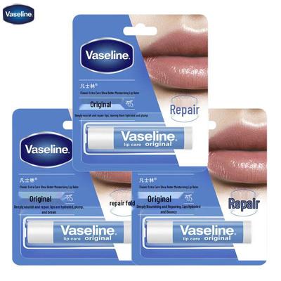 Vaseline Classic Care Sheabutter Lippenbalsam 3er-Pack