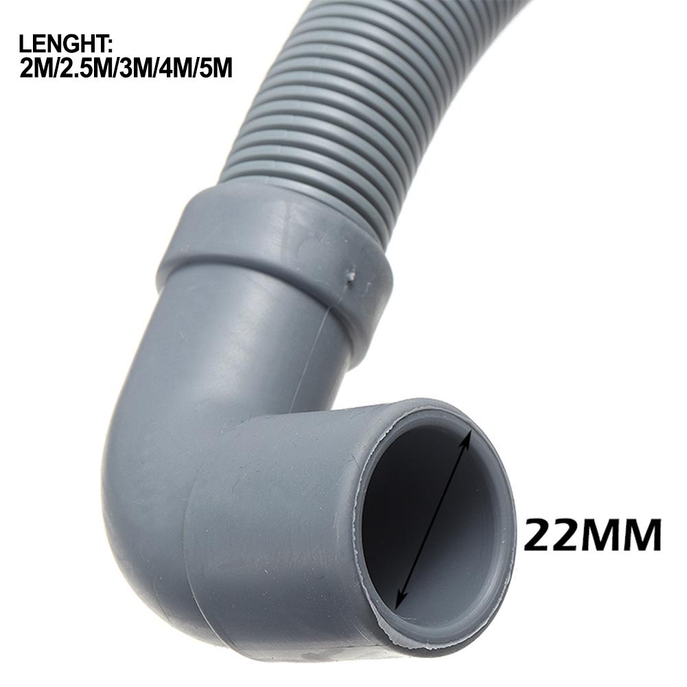 Washing Machine Dishwasher Drain Hose Extension Outlet Pipe 200cm/250cm/300cm/400cm/500cm Water Hose Washing Replacement Parts