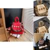 Minimalist Denim Patchwork Small Backpack For Daily Use