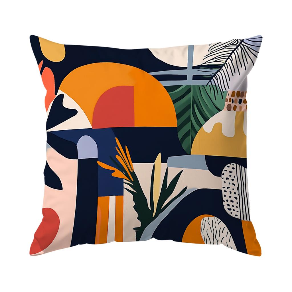 Bohemian Abstract Art Pillowcase Printed Polyester 40/45/50cm Throw Pillowcover Decorative Sofa Cushion Pillowslip Home Decor