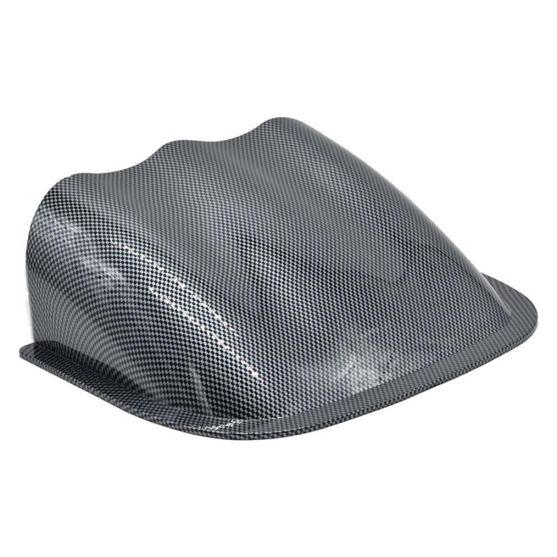 2''52mm Universal Triple Dash Gauge Pod Mount Carbon Fiber Look 3 Hole Dashboard