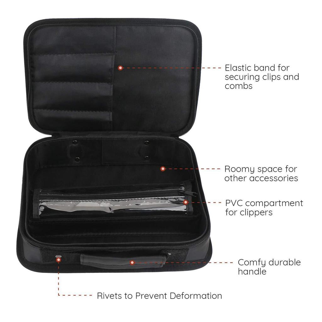 Borbély Fodrász Szerszámtáska - Multifunkcionális Tároló Ollók, Fésűk és Kiegészítők számára