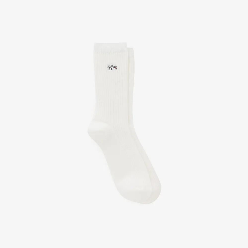 Women s Ribbed Middle Socks RA012E-56G-001 Lavender Pink (Z4H)