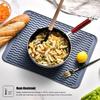 Silicone Dish Drying Mat Non-Slip Drying Rack Pad for Kitchen Counter Heat Resistant Food-Grade Drain Board Dishwasher Safe