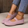 Fashion Low shoes for women Solid color knitted slip on shoes Breathable casual flats Low shoes for women Solid color Moccasins