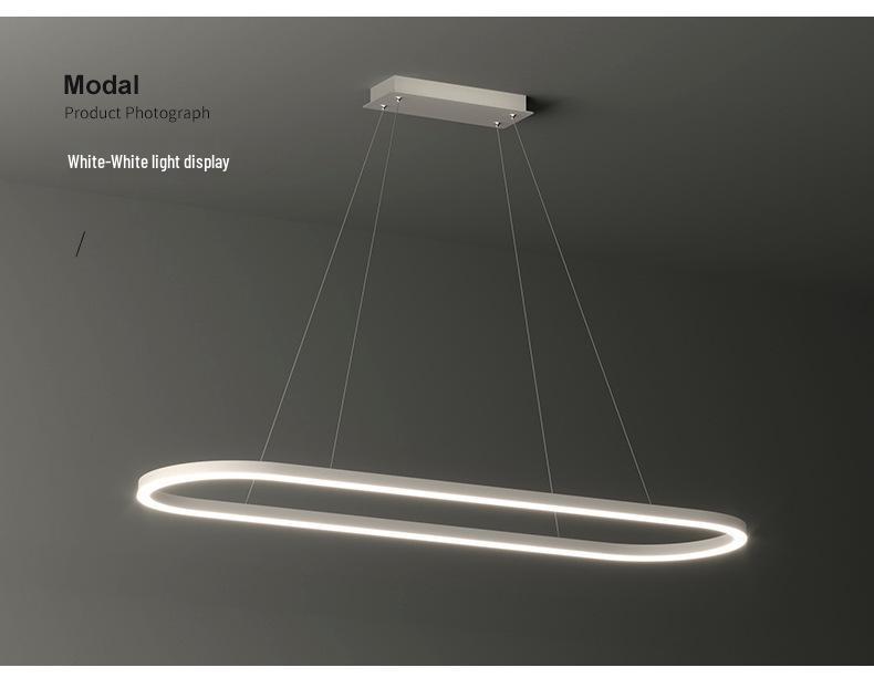 Nordic Modern Minimalist Chandelier for Dining and Reception Rooms