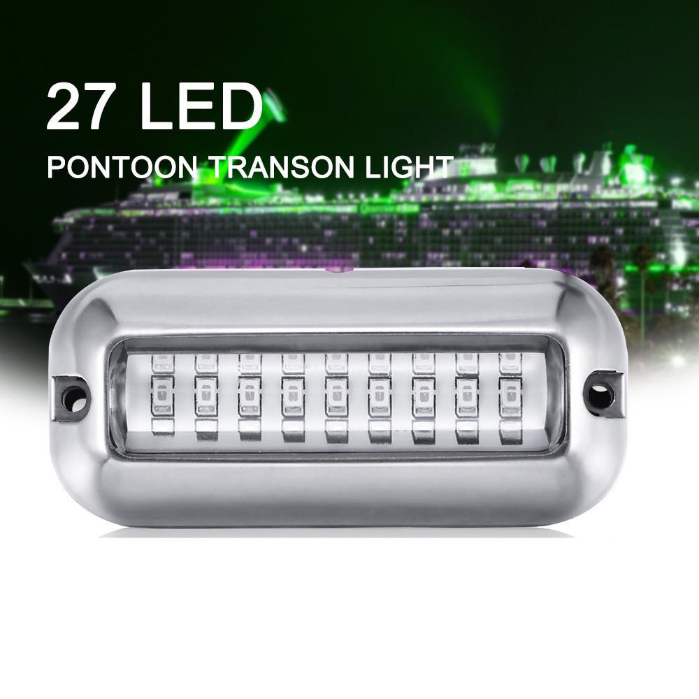 Wodoodporne 27LED/42LED Podwodne światła ze stali nierdzewnej do jachtów i łodzi (10-30V, Wysoka Jasność)